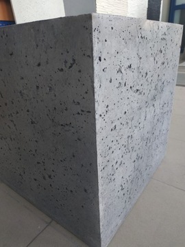 Бетонные горшки для цветов Архитектурный бетон 40/40/40