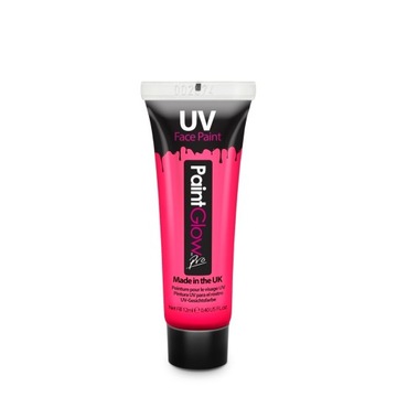 FARBA UV DO TWARZY I CIAŁA PaintGlow UV RÓŻOWA