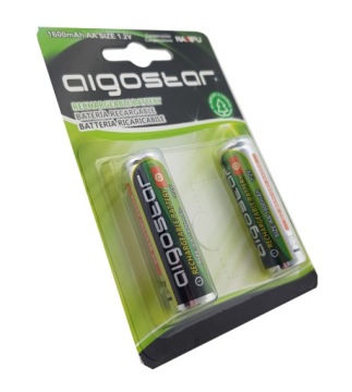 2 аккумулятора AA/LR6 Aigostar 1600mHA