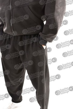 MORDEX черные брюки в рубчик XL YORK для спортзала