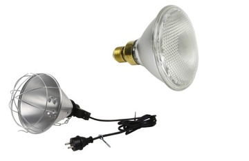 OPRAWA LAMPY GRZEJNEJ PROMIENNIK + GRATIS ŻARÓWKA