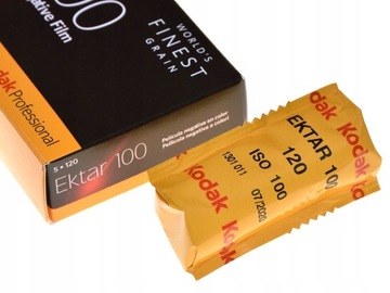 Kodak Ektar 100/120 12.2023 film kolor żywe kolory