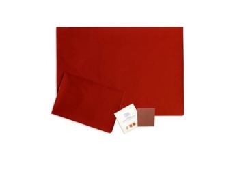 ZESTAW NAPRAWCZY DO PLANDEK ŁATA 45X32 CM CZERWONY