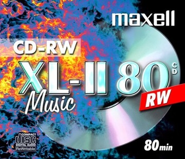 MAXELL CD-RW MUSIC XL II CD-R Audio 10 шт.