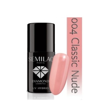 SEMILAC 004 LAKIER HYBRYDOWY CLASSIC NUDE 7 ML