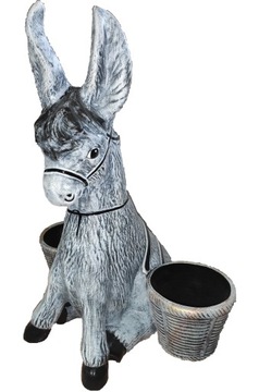 FIGURKA CERAMICZNA OSIOŁ OSIOŁEK DONICZKI DONICZKA