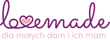 Lovemade komplet tunik dla mamy i córki granatowy