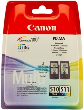 2x Tusz CANON PG510 CL511MP230 MP280 MX320 MX330