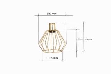 ПОТОЛОЧНЫЙ СВЕТИЛЬНИК, ЛЮСТРА GOLD DIAMOND MARKOS