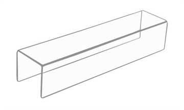 STOJAK PODSTAWKA EKSPOZYTOR STOPIEŃ Z PLEXI 250mm
