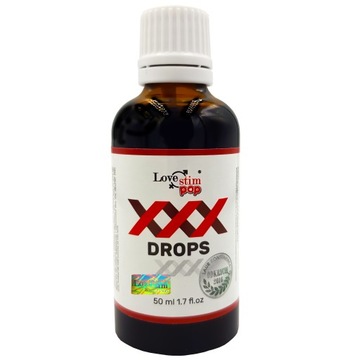 LOVESTIM XXX DROPS 50 ML KROPLE DLA KOBIET SPANISH FLY SUPELEMENT DIETY