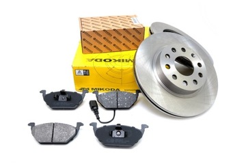 TARCZE 280mm KLOCKI PRZÓD VW GOLF 5 PLUS 2005-2014