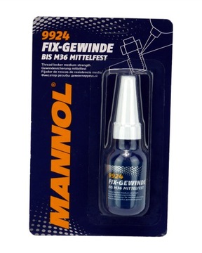 MANNOL 9924 KLEJ DO ŚRUB M36 GWINTÓW ŚREDNIO MOCNY