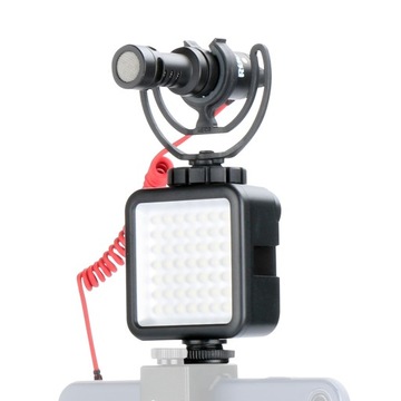 LED LAMP 49 ULANZI + ISO VLOG Рейка для цифровой зеркальной камеры GoPro Camera