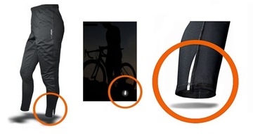 Ветрозащитные велосипедные брюки Wind System, мембрана XL