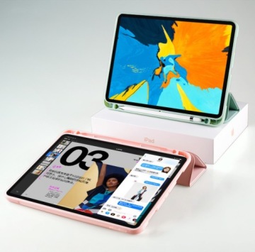 Чехол SC Pen для iPad 7 / 8 (10.2) розовый