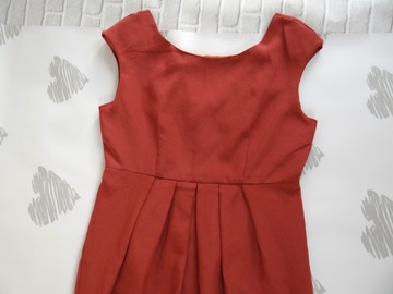 H&M sukienka ruda lejąca 38/40 M/L wyprzedaż!