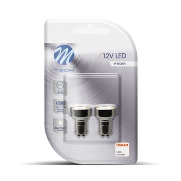 2x OSRAM LED P21/5W M-Tech LB108 dwuwłóknowa
