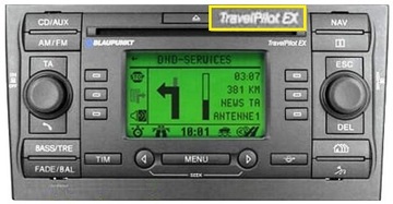 Радиорамка ISO для ключей Ford Mondeo MK 3 FL