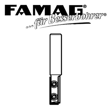 Famag Frez z 1 wymienną płytką HM 3217.956