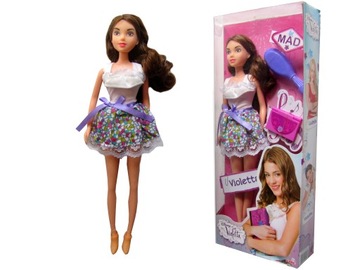 LALKA VIOLETTA DISNEY SZCZOTKA LAPTOP na prezent