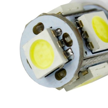 СВЕТОДИОДНАЯ ЛАМПОЧКА 5 SMD 5050 W5W T10 АРТ. БЕЛАЯ