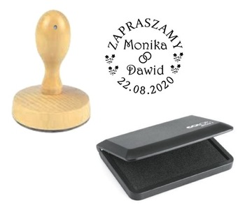 PIECZĘĆ NA ŚLUB PIECZĄTKA ŚLUBNA STEMPEL WESELE