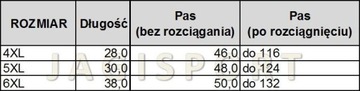 DAWI 3 Spodenki kąpielówki bokserki szorty 5XL