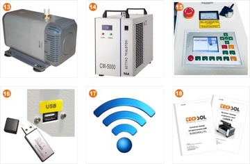 лазер для резки дерева, фанеры, 150Вт, 130х90см WiFi