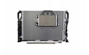 KOMPLET CHŁODNICA MERCEDES W211 E -KLASA CLS C219