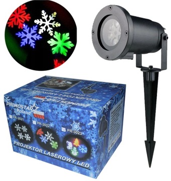 ЛАЗЕРНЫЙ ПРОЕКТОР СВЕТОДИОДНЫЙ ПРОЕКТОР ЦВЕТ СНЕЖИНКИ