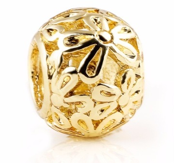 ПОДВЕСКИ-КУЛОН ЗОЛОТЫЕ МОДУЛЬНЫЕ БУСИНЫ