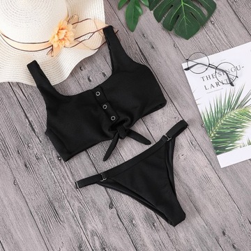 СЕКСУАЛЬНЫЙ КУПАЛЬНИК БИКИНИ С ЗАВЯЗКАМИ С PRESSURE COLOR L