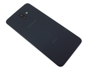 J8: Klapka SAMSUNG J6+ czarna + szybka aparatu