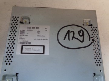 VW GOLF VII 7 5G РАДИО ОРИГИНАЛЬНЫЙ CD MP3 5G0035867