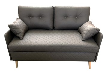 SOFA KANAPA 2 OSOBOWA CHERRY MINI EKO SKÓRA