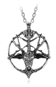 NASZYJNIK PENTAGRAM KOZIOŁ