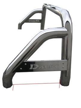 ROLBAR ZABUDOWA ORUROWANIE ISUZU D-MAX 2016-2019