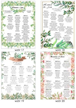 План стола, расстановка гостей на свадьбе.