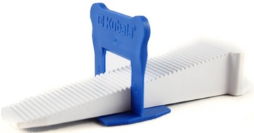 KUBALA SYSTEM POZIOMOWANIA PŁYTEK KLIPSY 1mm KLINY
