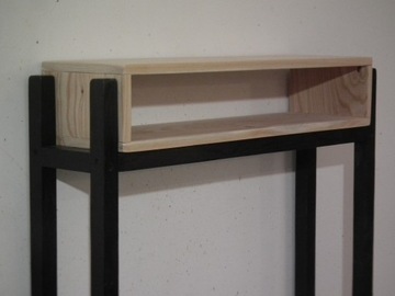 Простая консоль с полкой - Различные цвета и размеры.