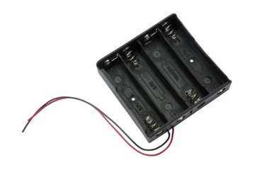 UCHWYT KOSZYK NA OGNIWO BATERIE x4 18650 4S 3,7V