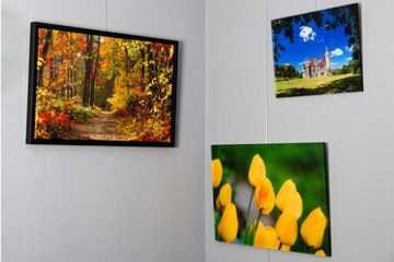 Распечатка фотографии в рамке ArtBlok-Duo 60x120 см.