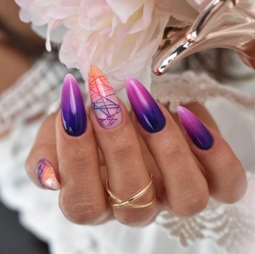 AlleNaznokcie Artistic Paint Gel Ombre - Белый 5 г