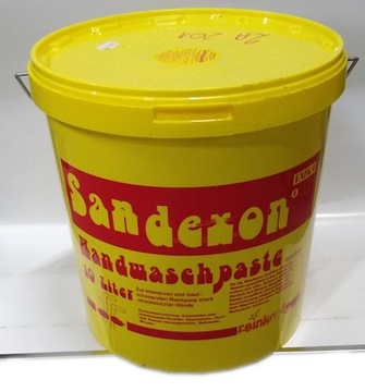 SANDEXON 10L PASTA TROCINOWA DO MYCIA RĄK WARSZTAT