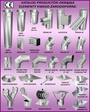 ВСТАВКА 1,0 мм ДЫМОХОДНАЯ ТРУБА 120/220 ОВАЛ 9,5 мм
