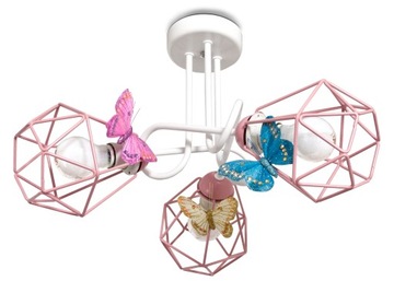 Lampa sufitowa / wisząca MOTYLEK 3 ESKA diament
