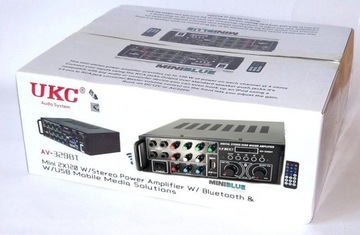 УСИЛИТЕЛЬ УСИЛИТЕЛЬ USB SD MP3 FM 240 Вт BLUETOOTH