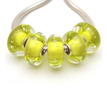 CHARMS ZAWIESZKA KORALIK SZKŁO MURANO BEADS