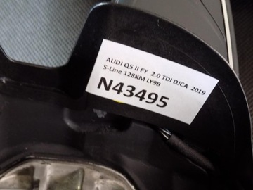 AUDI Q5 II 80A КОЖАНЫЕ НАКЛАДКИ РУЛЕВОГО КОЛЕСА 80A419091A